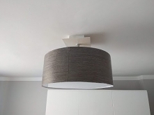 lampa sufitowa 50 cm mleczn...