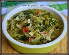 kapuśniak z młodej kapusty