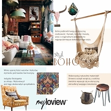 styl boho we wnętrzu