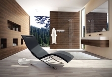 Luksusowa leżanka SPA z funkcją podgrzewania. Doskonała do relaksu po seansie w saunie czy wannie SPA. Oferta: TAPIS.PL