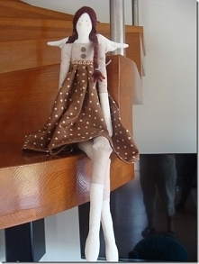 Lalka Tilda uszyta niedawno :) na sprzedaż , więcej na Fb: Grudniowe Rękodzieło