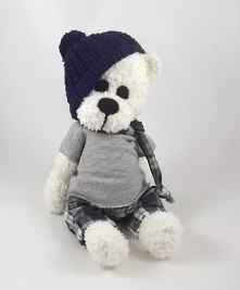 Szydełkowy Miś Filip