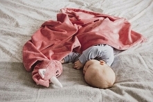 Kocyk z przytulanką – Jednorożec HAPPY