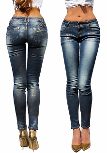Modne Spodnie Damskie Jeans...