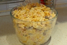 Sałatka z czerwoną fasolą