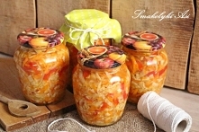 Sałatka z kapusty i marchwii na zimę