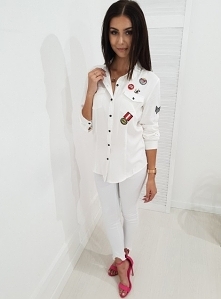 Koszula STAR naszywki biała.
Ottanta - sklep online