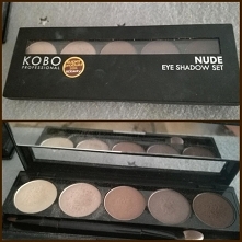 Cienie firmy Kobo. Znajdziemy tu maty i połyski. Świetne cienie długo trzymają się na oku, mocna pigmentacja, różnorodne kolory palet. Pudełko ma mocne zamknięcie, bardzo dobre ...