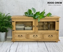 Szafka RTV woskowana