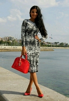 sukienka zebra od emi227 z 24 lipca - najlepsze stylizacje i ciuszki