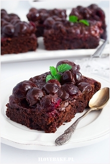 Brownie wiśnia w czekoladzie