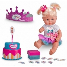 Mamy piękną nowość w naszym sklepie❗ Zobaczcie sami :) Nenuco Lalka Urodzinowa Happy Birthday z Tortem i akcesoriami