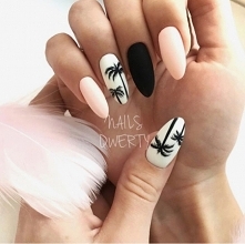 wakacyjne paznokietki