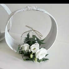 Ozdoba ślubna , piękna delikatna ,naturalna.