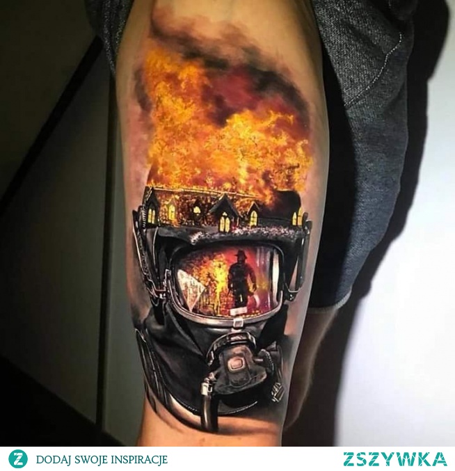 Tatuaż Dla Strażaka