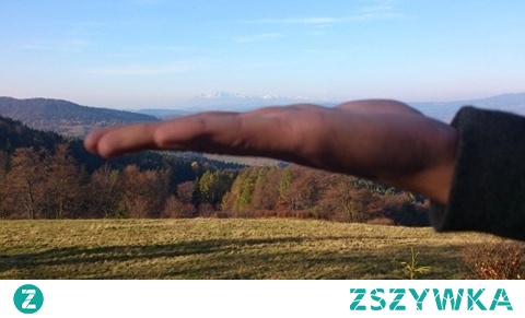 Beskid Sądecki, ale widok na Tatry