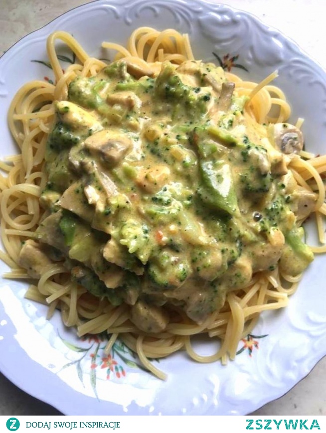 Bardzo prosty pomysł na makaron.