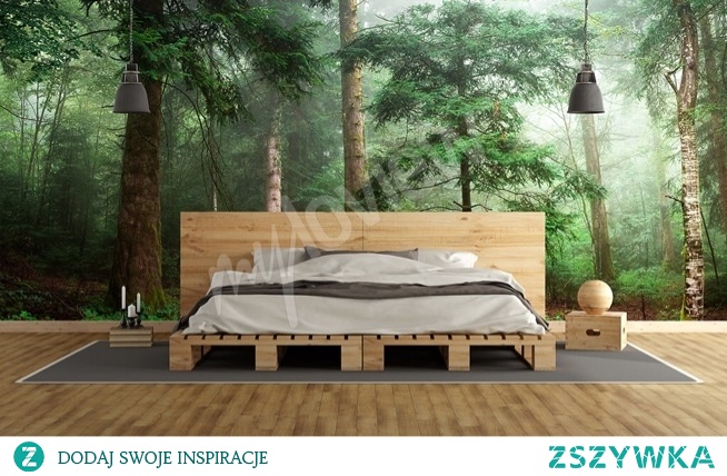 leśna sypialnia