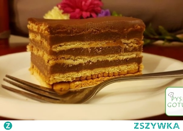 Ciasto na herbatnikach bez pieczenia