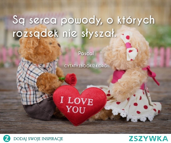 Pascal cytat o miłości