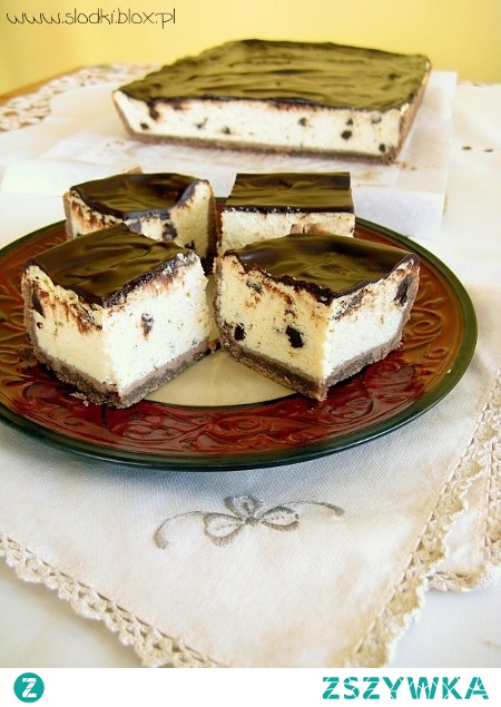 Sernik z czekoladą
