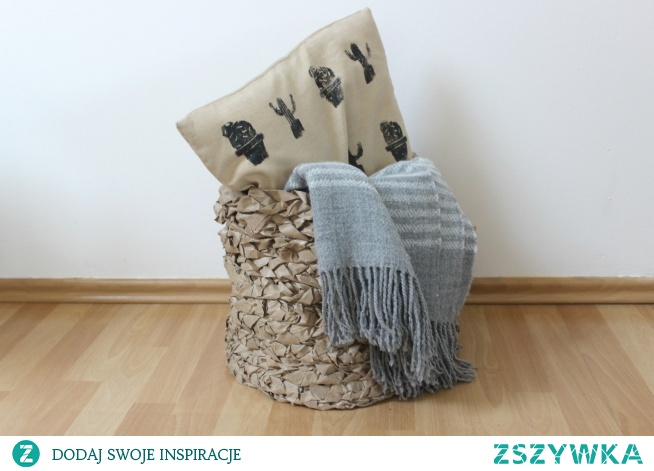 Jak zrobić kosz z papieru? Tutorial znajdziecie na blogu :)