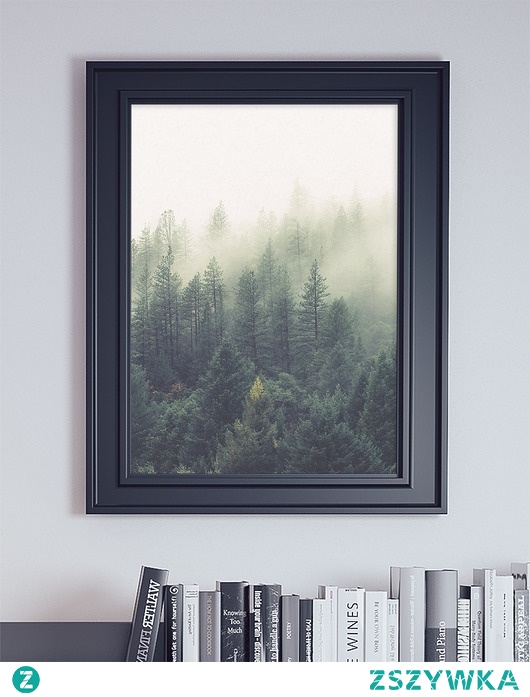 Plakat Zamglony Las/2 -