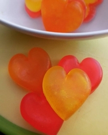 Mydełka wykonane z masy glicerynowej, doskonałe na upominek dla bliskiej osoby!