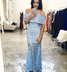 Sukienka maxi, henna maxi Jarlo