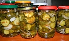 Ogórki z przyprawą do grilla