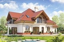 Propozycja dla miłośników tradycyjnej architektury. Projekt domu Dzierlatka III to oferta dla wymagających inwestorów. Jego reprezentacyjny i wytworny charakter tworzą piękną ca...