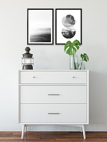 Dwa plakaty - Czarno-białe