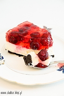 Szwarcwaldzki sernik świąteczny