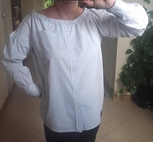 modna bluzka ze starej męskiej koszuli jak zrobic krok po kroku