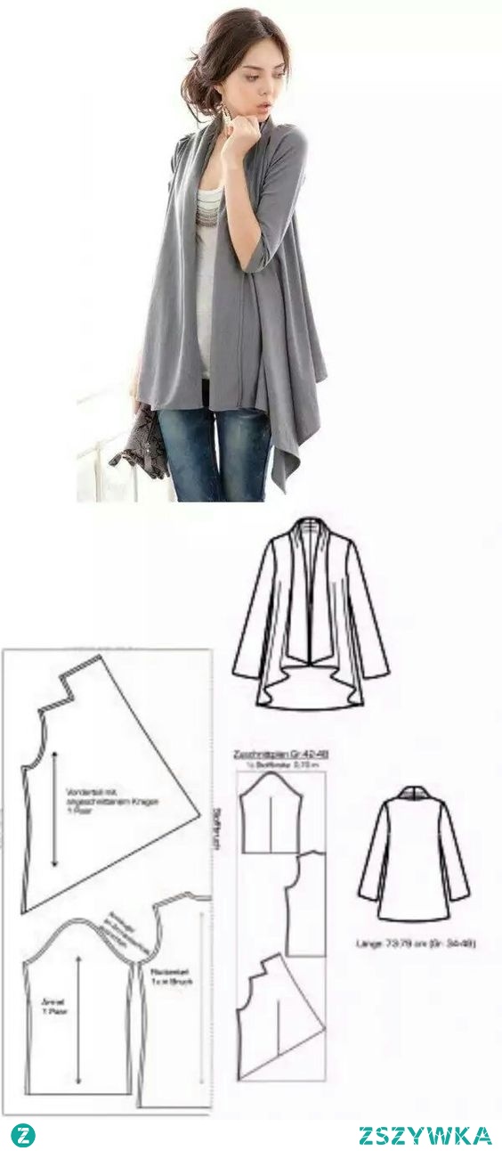 Sweterek, narzutka diy