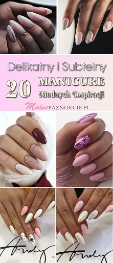 Delikatny i Subtelny Manicu...