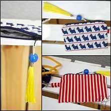 mini kosmetyczka z chwostem