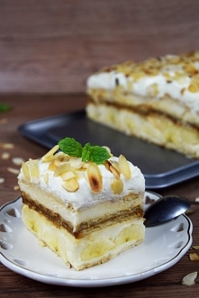 Bananowa krówka (bez pieczenia)