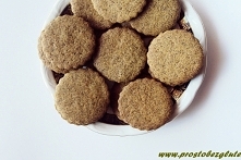 Ciastka z mąką konopną II ( bez glutenu i masła )