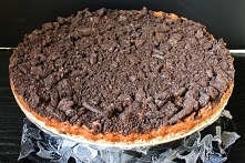 Ciasto bez pieczenia z Oreo, orzechami i kremem czekoladowym