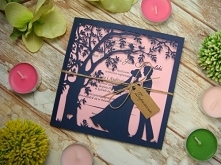 ażurowe zaproszenia ślubne, różne wzory, więcej na stronie jotstudio.pl