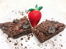 brownie z maki ryzowej... przepyszne..
