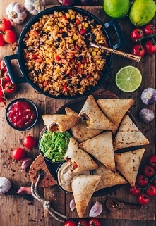Vegan Burrito Samosas