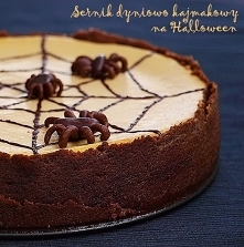 Przerażający sernik dyniowo...