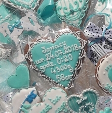 Słodki Bukiet z okazji narodziny, chrztu świętego.