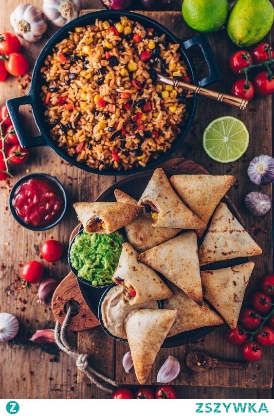 Vegan Burrito Samosas