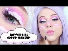 Cloud Makeup Tutorial - Makijaż Oczu Chmurki * Kawaii Doll, Anime Girl Style * Candymona