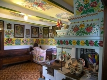 Piękne wnętrze Malowanej Wsi.