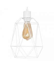 Lampa Wisząca METAL SCANDI Biała wzór 1