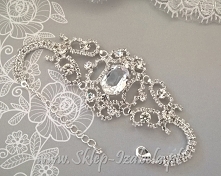 Bransoletka biżuteria do sukienki na ślub